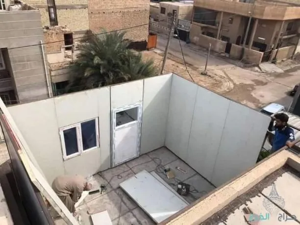 تركيب ساندوتش بنل لغرف العمال في الشرقية القطيف الدمام 